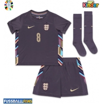 England Alexander-Arnold #8 Auswärts Trikotsatz Kinder EM 2024 Kurzarm (+ Kurze Hosen)